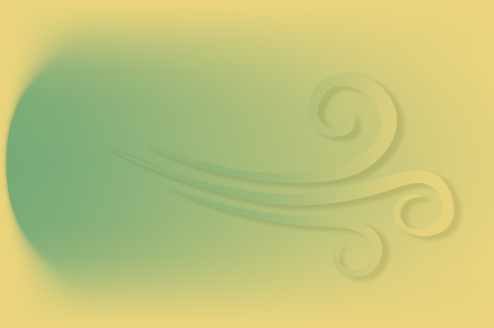 Grafica simbolo dell'aria, con Cristallo 2 l'aria fresca che ti accarezza