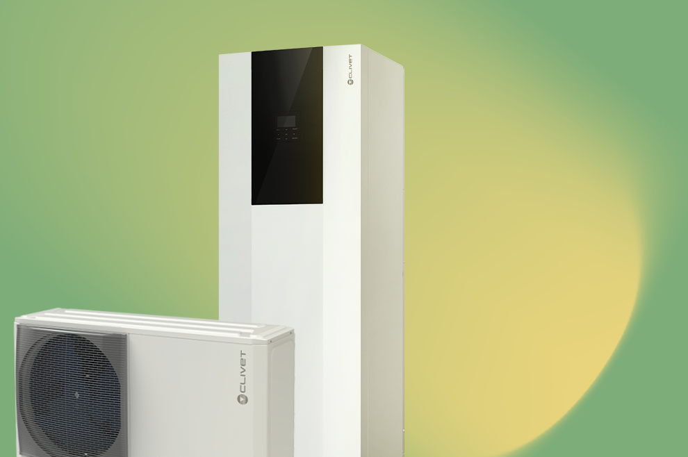 HYDRO-SPLIT versione TOWER insieme a EDGE F: Confort total en un solo sistema