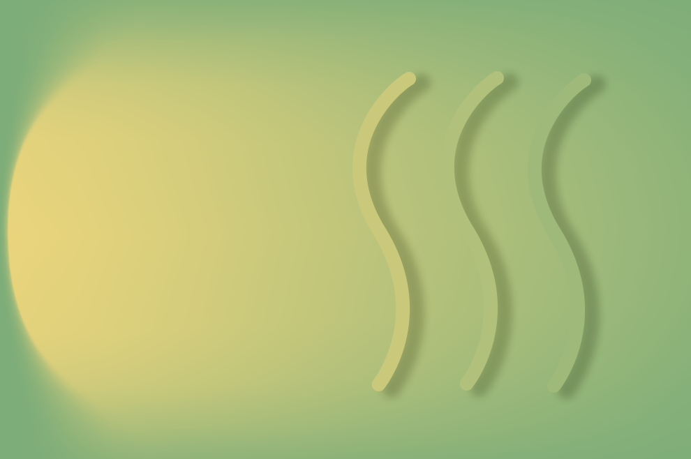 Grafica linee acqua calda su sfondo, con GAS BOILER FE l’acqua calda ti aspetta