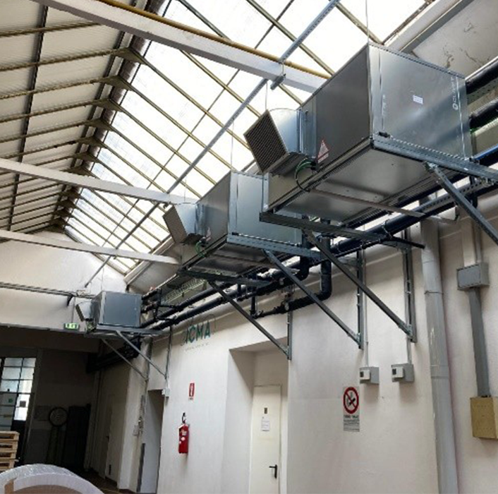 ICMA unità di trattamento aria Clivet