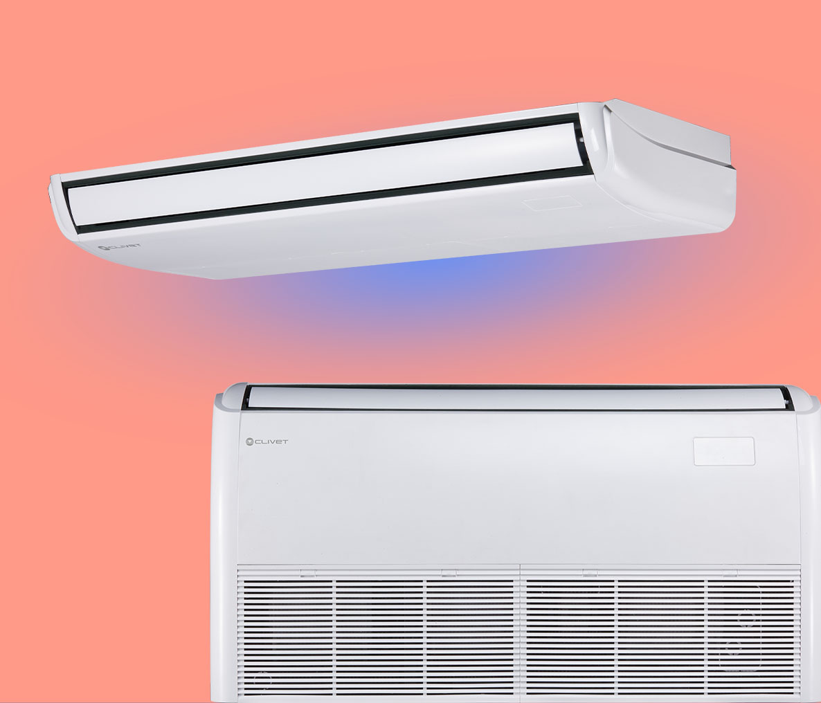 VRF Unidad interior techo y suelo